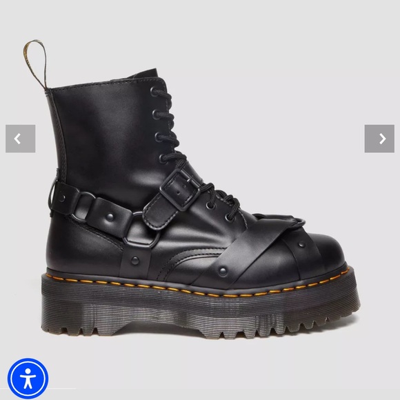 Jadon Harness Leather Dr. Martens Platform Boots - Never worn!! - Picture 2 of 4